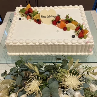 ウェディングケーキです