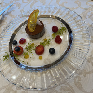コース料理のデザートティラミス|662035さんのホテルモントレ姫路の写真(1805353)