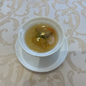 コース料理のスープ|662035さんのホテルモントレ姫路の写真(1805346)