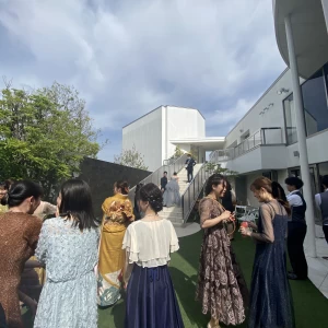 外での演出もできます|662040さんのArgent Parme（アージェントパルム）●BRASSグループの写真(1805419)