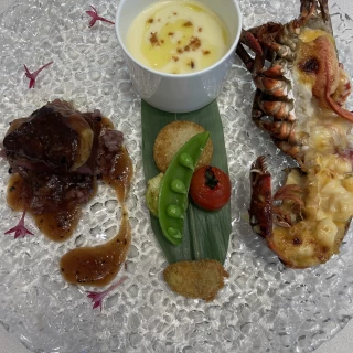 ブライダルフェアの料理