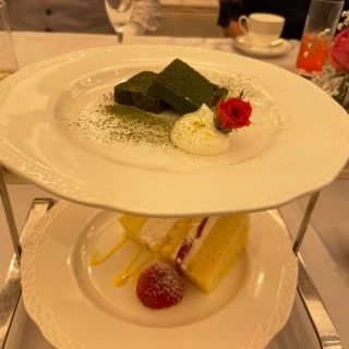 上段プラン内、下段ケーキカット後