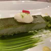 デザート（抹茶のクレマカタラーナ）