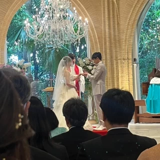 感動のチャペルでした！