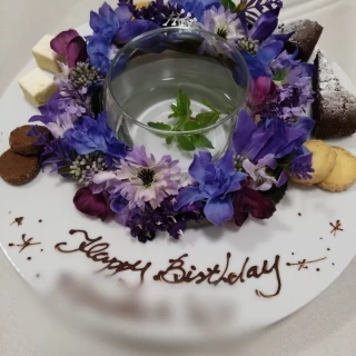 見学の次の日が誕生日だったため、祝って頂きました