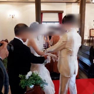 父から新郎へ