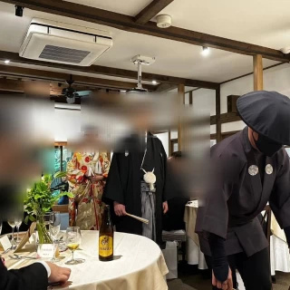 新郎新婦登場