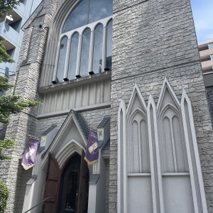 外観挙式|662371さんの仙台セント・ジョージ教会の写真(1807859)