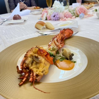 結婚式当日の料理2