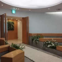チャペルの入口付近
