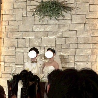 チャペル　新郎新婦人前式