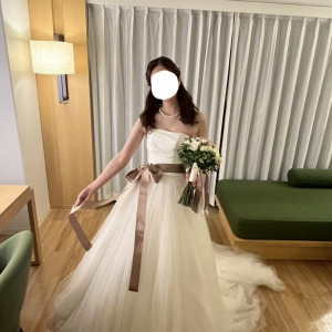 控え室、披露宴衣装|662503さんの白の教会/アールイズ・ウエディングの写真(2569331)