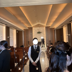 チャペル入り口|662503さんのマリーグレイスの写真(2547205)