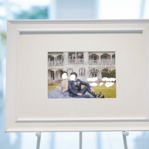 ウェルカムボード|662503さんの白の教会/アールイズ・ウエディングの写真(2569361)