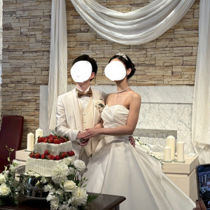 ケーキ入刀|662503さんのマリーグレイスの写真(2547216)