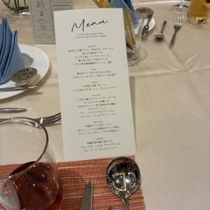 メニュー表|662503さんのザ・フォレストテラス熊本の写真(2545429)