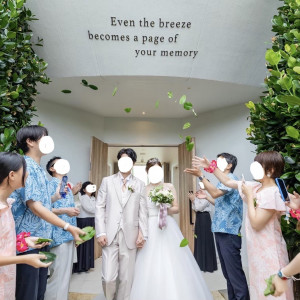 リーフシャワー|662503さんの白の教会/アールイズ・ウエディングの写真(2569366)