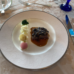 お肉料理は他の会場と比べて最も美味しかったです。|662519さんのホテル日航新潟の写真(1809559)