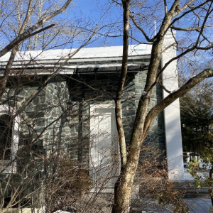 独立型チャペルの側面|662655さんのホテル軽井沢エレガンス 「森のチャペル軽井沢礼拝堂」の写真(1931567)
