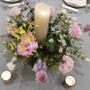 テーブル装花|662679さんのアーククラブ迎賓館(郡山)の写真(1810937)