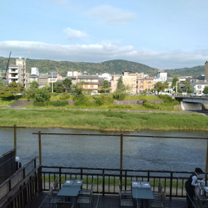 京都の代表的な観光地、鴨川が目の前に広がり、とてもきれい。|662753さんのFUNATSURU KYOTO KAMOGAWA RESORT（登録有形文化財）の写真(1811601)