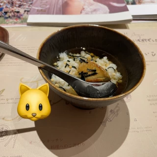 フォアグラのお茶漬け