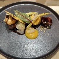 季節野菜和牛のフィレ
カボチャのソース
バルサミコソース