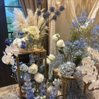 会場花