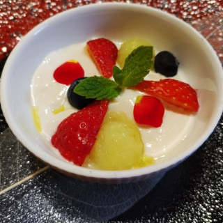 そば粉を使ったデザート 独特の風味ですごく美味しかった！