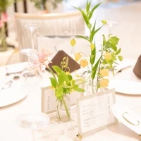 ゲストテーブル装花