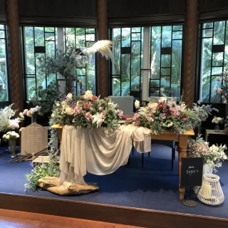 後ろに緑が見えるのと光が入るので明るいです