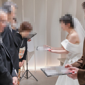 両親へ記念品を贈りました|663221さんの小さな結婚式 福岡店の写真(1815423)