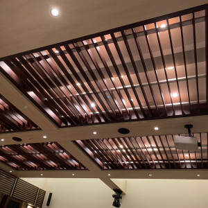 披露宴会場の天井|663224さんのウエディングレストラン ジュレの写真(1968293)