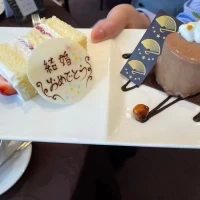 ゲストへサプライズプレート