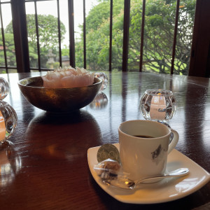 食後のコーヒー|663457さんのマナーハウス島津重富荘の写真(1824011)