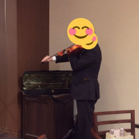 余興のヴァイオリンで盛り上げてくださいました♫