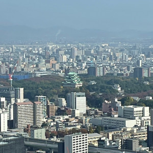 名古屋城もクッキリ見え東京の参列者にも喜ばれました|663543さんのMAISON 8（メゾンエイト）の写真(2006360)