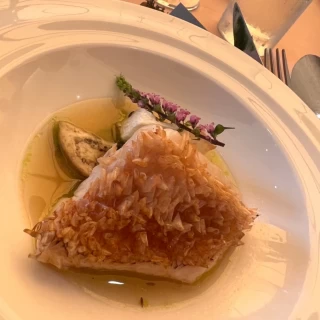 魚料理です