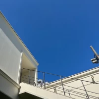 ガーデンにある階段です