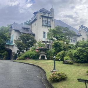 外からみた式場です。|663574さんの神戸迎賓館 旧西尾邸の写真(1817299)