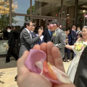 フラワーシャワーのシーン|663632さんのGrand Bells Iizuka(グランドベルズ飯塚)の写真(1817821)