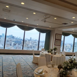 披露宴会場です。
