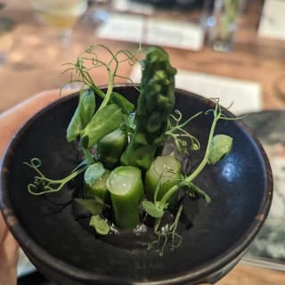 アスパラのお料理、美味しかったです。