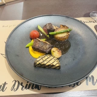 自社生産の牛らしい