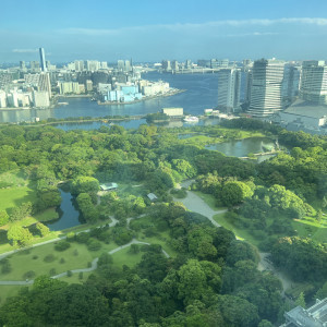 ホテルから見た浜離宮の景色|663842さんのコンラッド東京の写真(1821588)