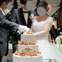 ケーキ入刀