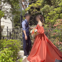 お色直し後の写真撮影