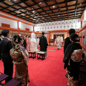 挙式会場内|664015さんの武蔵一宮氷川神社の写真(1875792)