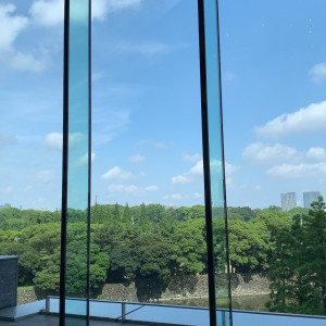 控え室からの眺め|664117さんのパレスホテル東京(PALACE HOTEL TOKYO)の写真(1851436)