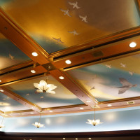 披露宴会場 飛鳥の天井